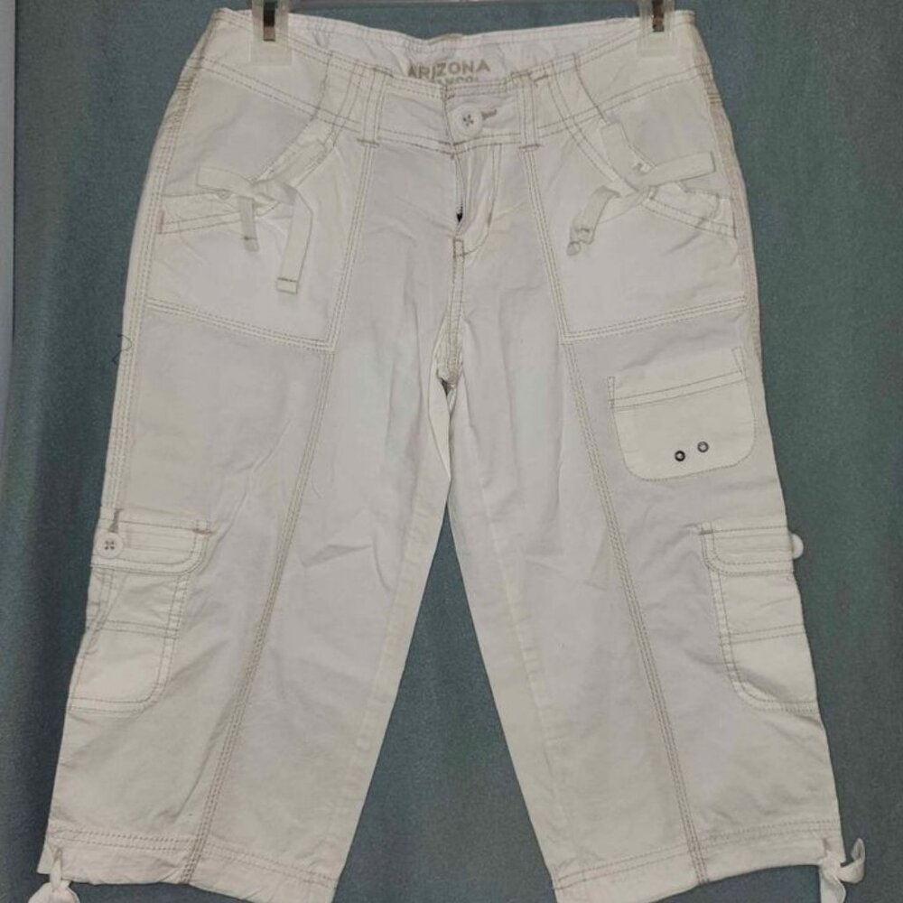 Arizona Brand Stretchy Off White Shorts, Women's Size 1